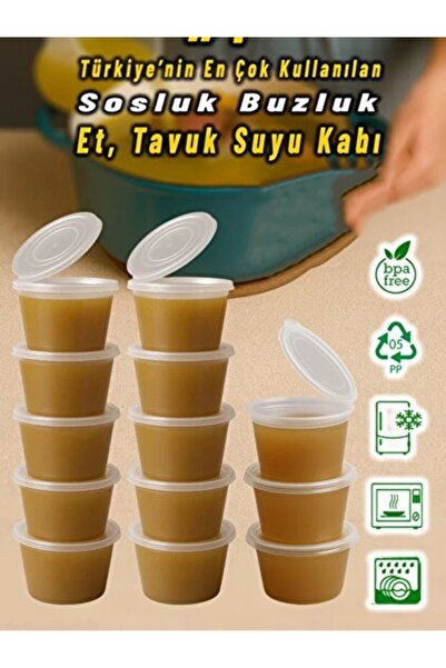 EMİRPACK AMBALAJ SAN. TİC. LTD. ŞTİ. 100 Adet 120 ML Sızdırmaz Mini Kendinden...