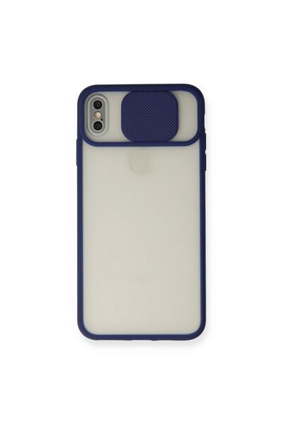 Ethab Ticaret Glb-Stl41414 iPhone XS Max Case Palm Frosted Camera Sliding Sil...