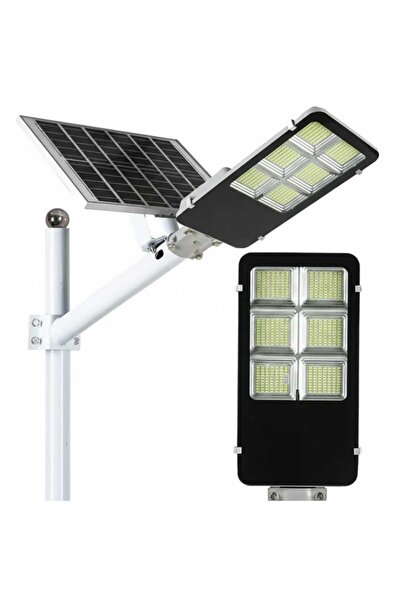 Jortan Lampă Solară Stradală 400W cu Panou Solar Separat, Telecomandă, Senzor...
