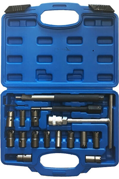 SATRA Set de freze pentru injectoare 17 piese Cod: S-XDI17