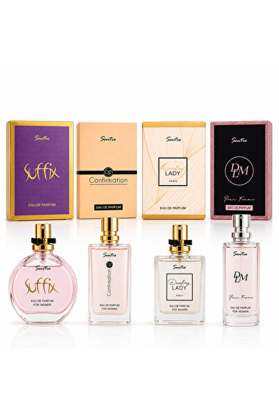 SENTIO Set 4 x 15 ml Apă de parfum pentru femei, Collection Six, SENTIO®