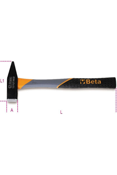 Beta Ciocan 800g cu mâner din plastic BE1370T/800
