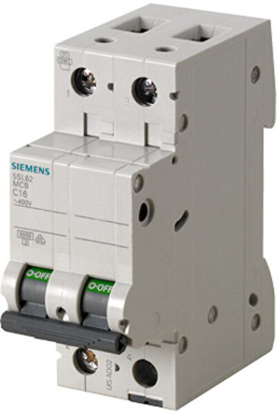 Siemens Întrerupător Superlock 2P B 16A 6kA AC 5SL6216-6
