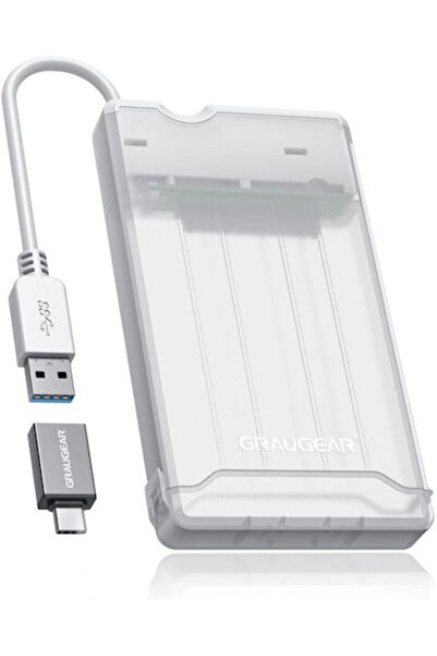 Graugear Θήκη για Σκληρό Δίσκο 2.5 " SATA III με Σύνδεση USB 3.2