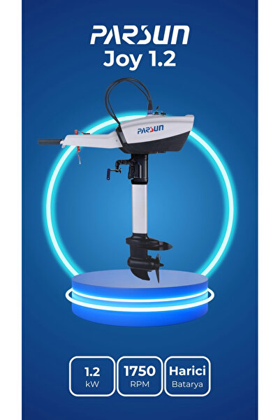 PARSUN Joy 1.2 KW 3HP Elektrikli Bot Motoru Kısa Şaft