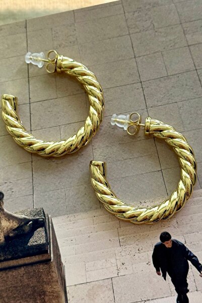 Trendy Butik Xuping Burgu Earrings