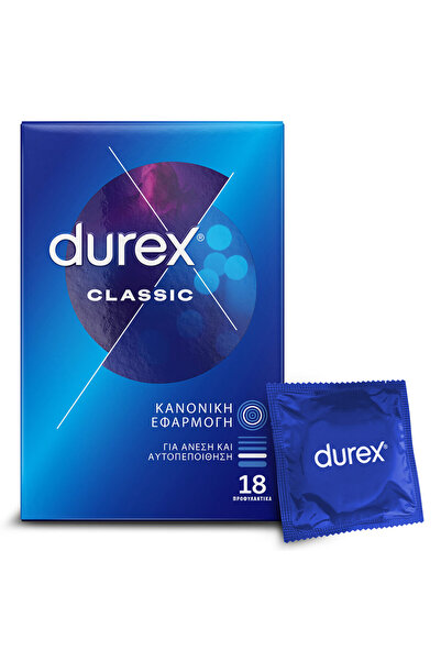 Durex Κλασικά Προφυλακτικά 18 τεμάχια