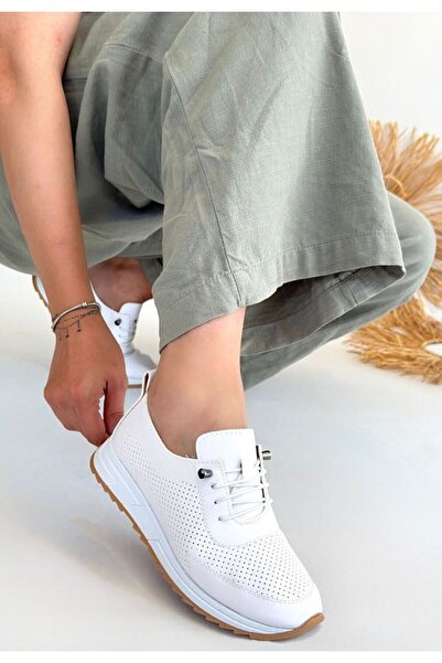 ASPOTİN Women's Daily Sports Ballerinas Young Mother Orthopedic Sole