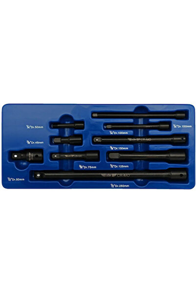 adler Set de prelungitoare pentru chei tubulare de impact, 9 piese Ad-9u