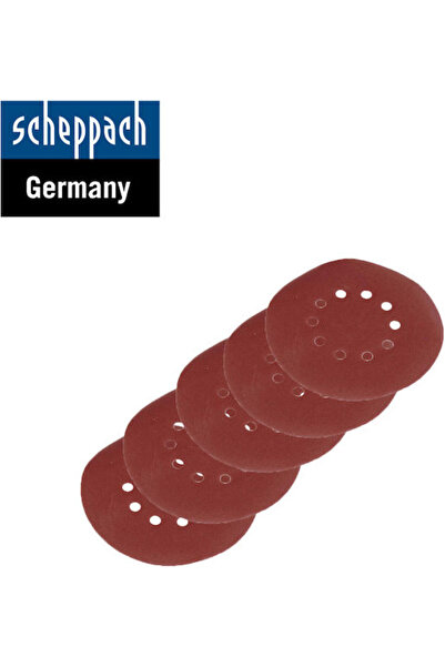 Scheppach Șmirghel pentru șlefuitor orbital K100 225x225mm Set 10 bucăți Cod:...
