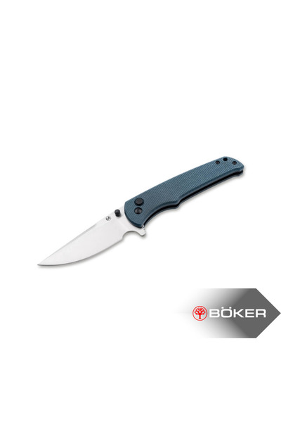 Böker Magnum Bluejay Düğme Kilitli Paslanmaz Çelik Katlanabilir Cep Çakısı
