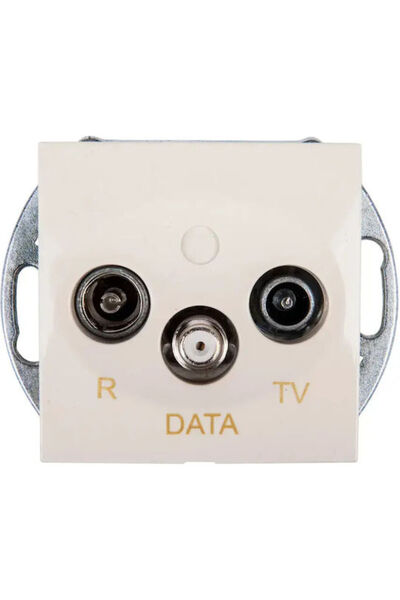 Kontakt-Simon Simon 54 Antenă Jack TV Date Cream Dad.01/41