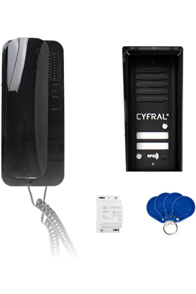 OEM Set interfon Cyfral Cosmo Negru