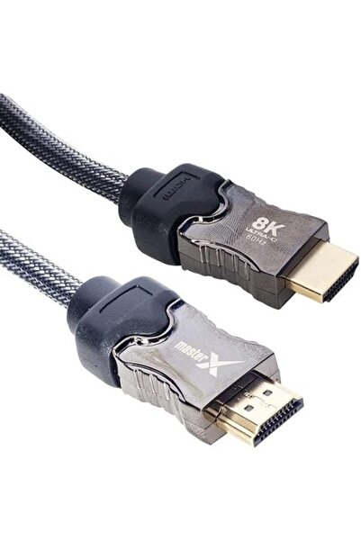 Yıldızan byERDEM 18938 8K UHD 60HZ 2.1V ULTRA HD 1.5 متر كابل HDMI مجدول مع ح...