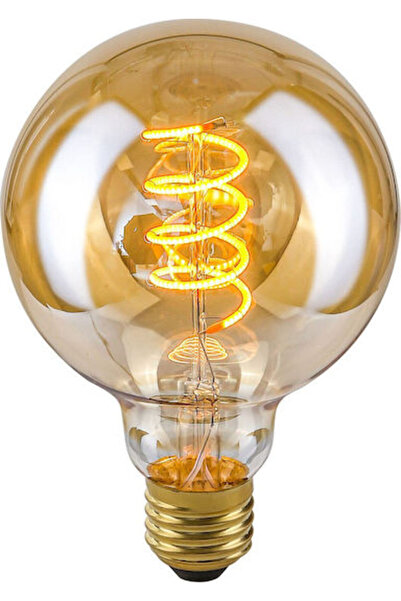 Italux Bec LED chihlimbar E27 4W cu efect de căldură Lds-g95-sa