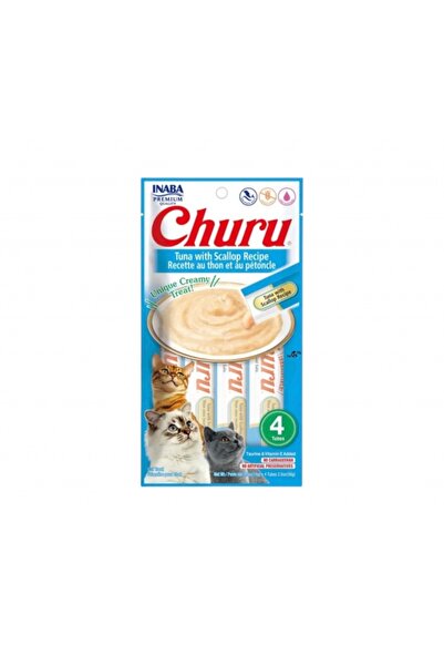 Inapa Enaba Churu Rewards Tuna and Mussel Puree 4X14G