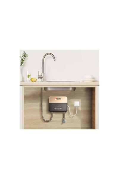 Empressco Modern Altın Renkli Akıllı Lavabo Şofbeni, Şık ve Pratik Tasarım