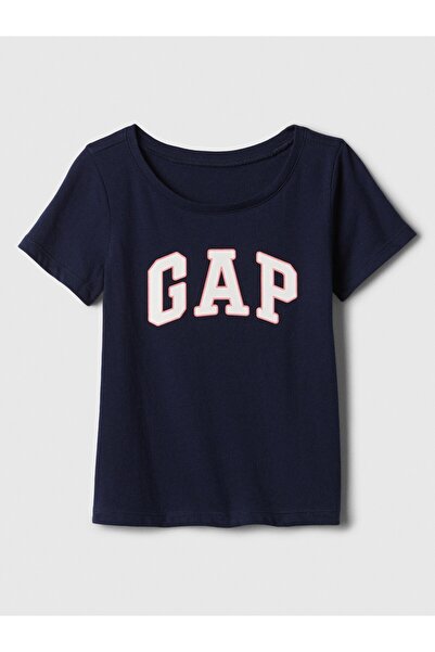 GAP Baby Girl Logo T-Shirt Navy Blue