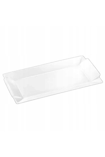 WILMAX ENGLAND Platou dreptunghiular, portelan alb, pentru gustari, 40x20 cm,...