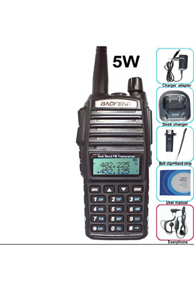 BAOFENG UV-82 Ασύρματος Πομποδέκτης UHF/VHF 5W με Μονόχρωμη Οθόνη