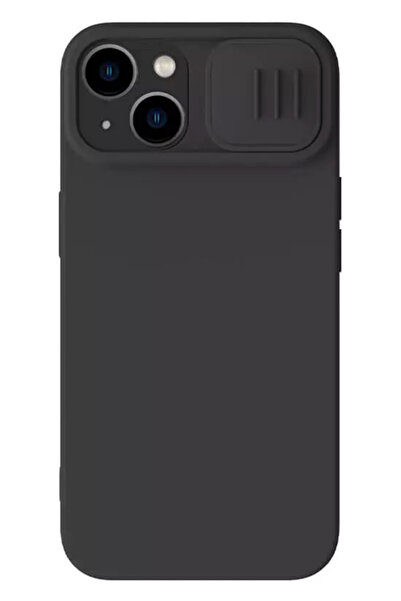 Nillkin θήκη CamShield Silky Magnetic Silicone για iPhone 15 Plus, μαύρη