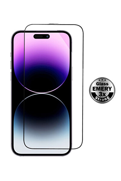 POWERTECH σκληρυμένο γυαλί Emery 5D TGC-0762 για iPhone 14 Pro, πλήρης κόλλαση
