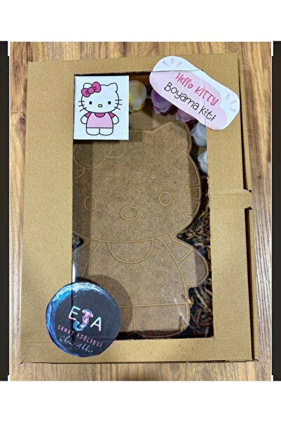 shop Ahşap Hello kitty boyama kiti