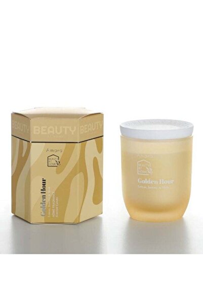 Danube Home Amara Humble Golden Hour Jar Candle – Long-Lasting Scented Candle...