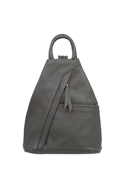 Kaletnik Rucsac de damă din piele Jewa Graphite