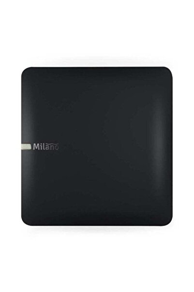 Milano 1 Gang Intermediate Switch, Piano Black, L 3 X W 3 Cm
