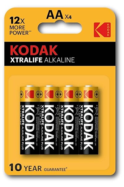 OEM Set 4 baterii alkaline Kodak AA LR6 1.5V – energie puternica si durabila ...
