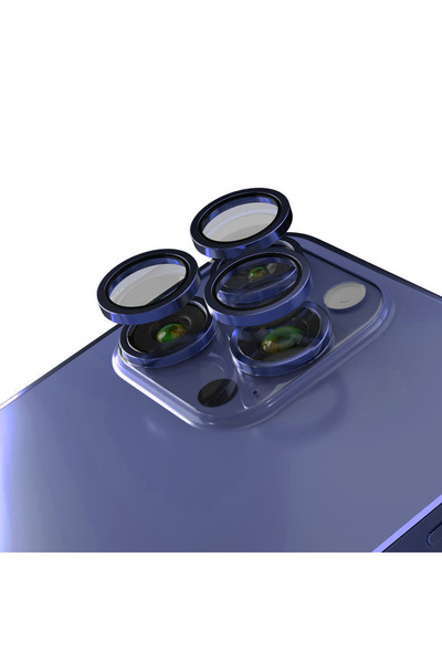 Apple iPhone 13 Pro / 13 Pro Max - Camera glass Ring Mountain Blue