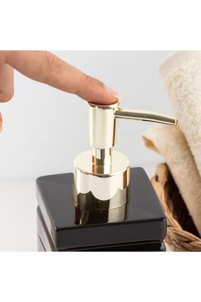 Yıldızan موزع الصابون السائل السيراميكي من msa shop 3206 - موزع صابون لحوض ال...