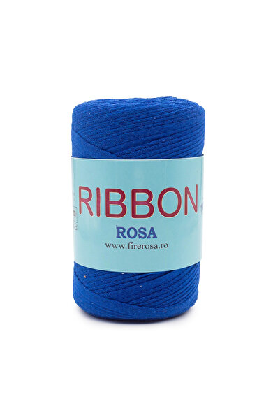 ROSA Bobina fir pretricotat Ribbon 601, 80% bumbac-20% poliester, 250 g, alba...