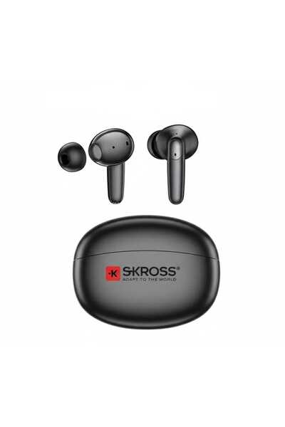 SKROSS ENC9 In-Ear True Wireless Earbuds, Black