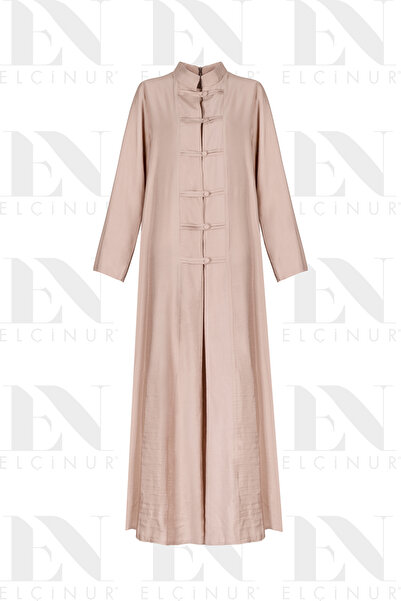 ELÇİNUR 26260 Detailed Pocketed Dress