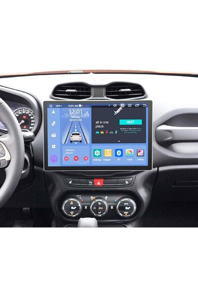 Carplayer jeep renegade 13 inch android screen model 2016-2020,8gb ram 128 gb...