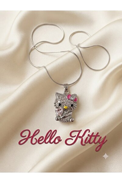 ELAS HOME Hello Kity Stylish Design Steel Necklace