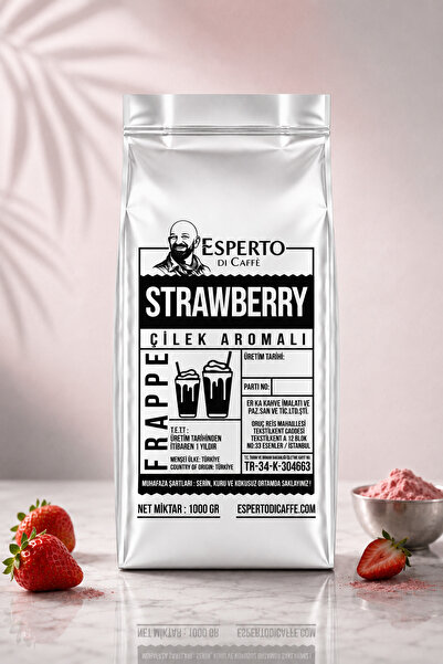 Smoothie Frappe Çilek 1000g