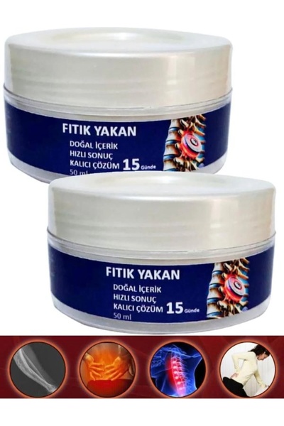 Genel Markalar Fıtık Yakan Masaj Bakım Kremi 50 ml x 2 Adet