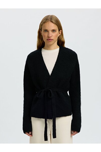 SELECTED Strickjacke Wollmix