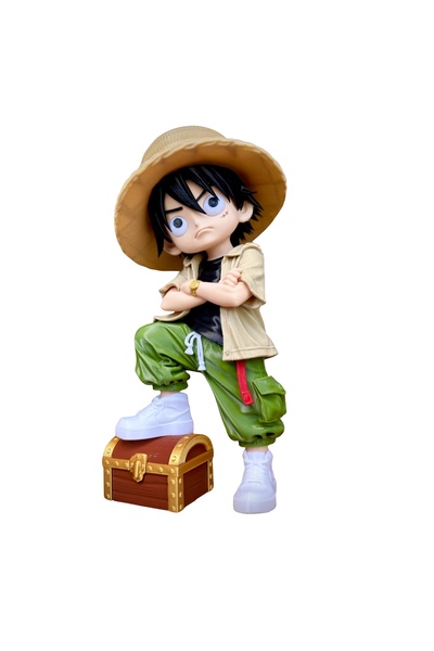 Eva Prints Figurina Luffy Urban Vibes 30 cm, model decorativ printat 3D in Ro...