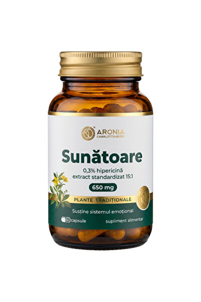 Aronia Charlottenburg Sunatoare 650mg 60cps