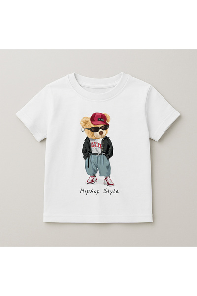 SVART WEAR Παιδικό και εφηβικό μπλουζάκι με στάμπα, βαμβακερό, με κοντό μανίκ...