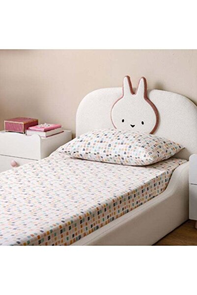 Danube Home Dreamz Poppy Cotton Digital Printed Fitted Sheet with Pillow Case...