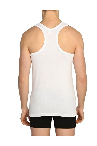BLACK SWALLOW Men's Strappy 6 Pack Ribbed Sports Singlets