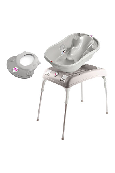 OK Baby OKBaby Bebek Banyo Seti Onda Dijital Termometreli Çift Yönlü Küvet + ...