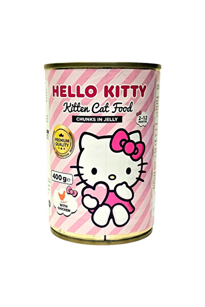 Hello Kitty ممتاز |   طعام رطب للقطط بنكهة الدجاج 400 جرام |   تغذية متوازنة ...
