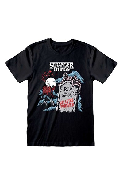 Heroes inc Tricou Heroes Inc, model Stranger Things RIP Eddie, negru, L
