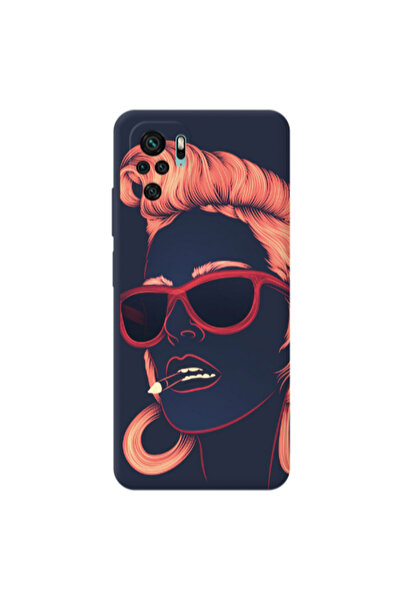 Other Xiaomi Redmi Note 10S Girl retro Transparent Silicone TPU Θήκη